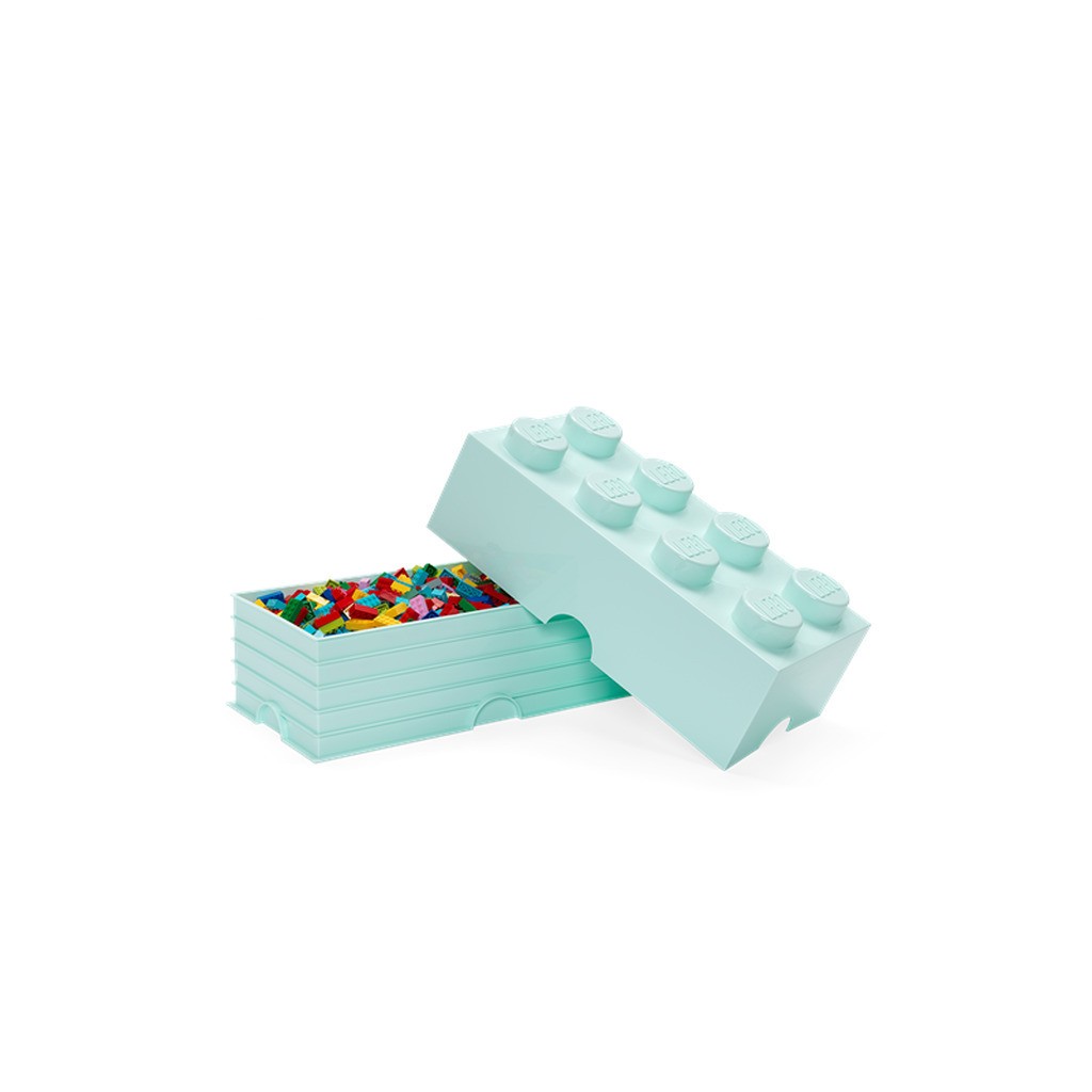 LEGO opbevaringskasse 8, aqua