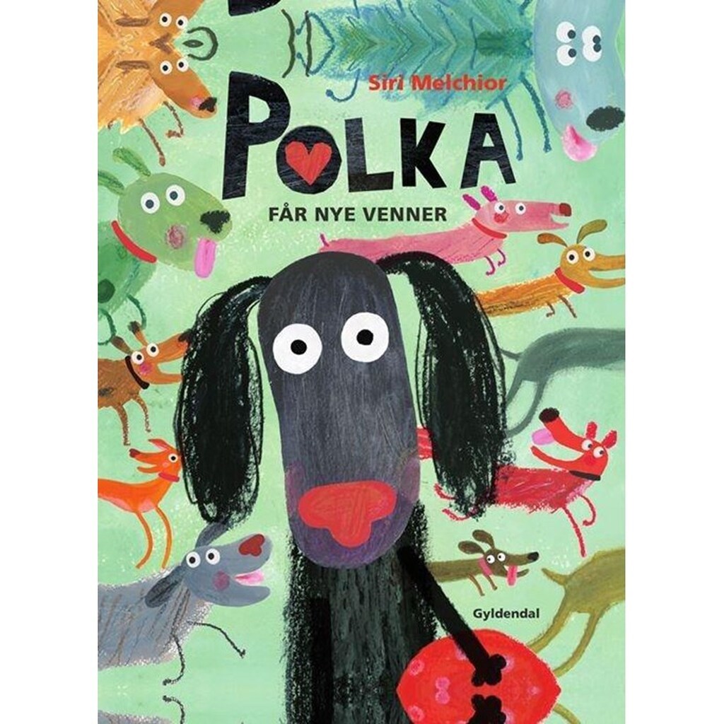 Polka får nye venner - Børnebog - Hardcover