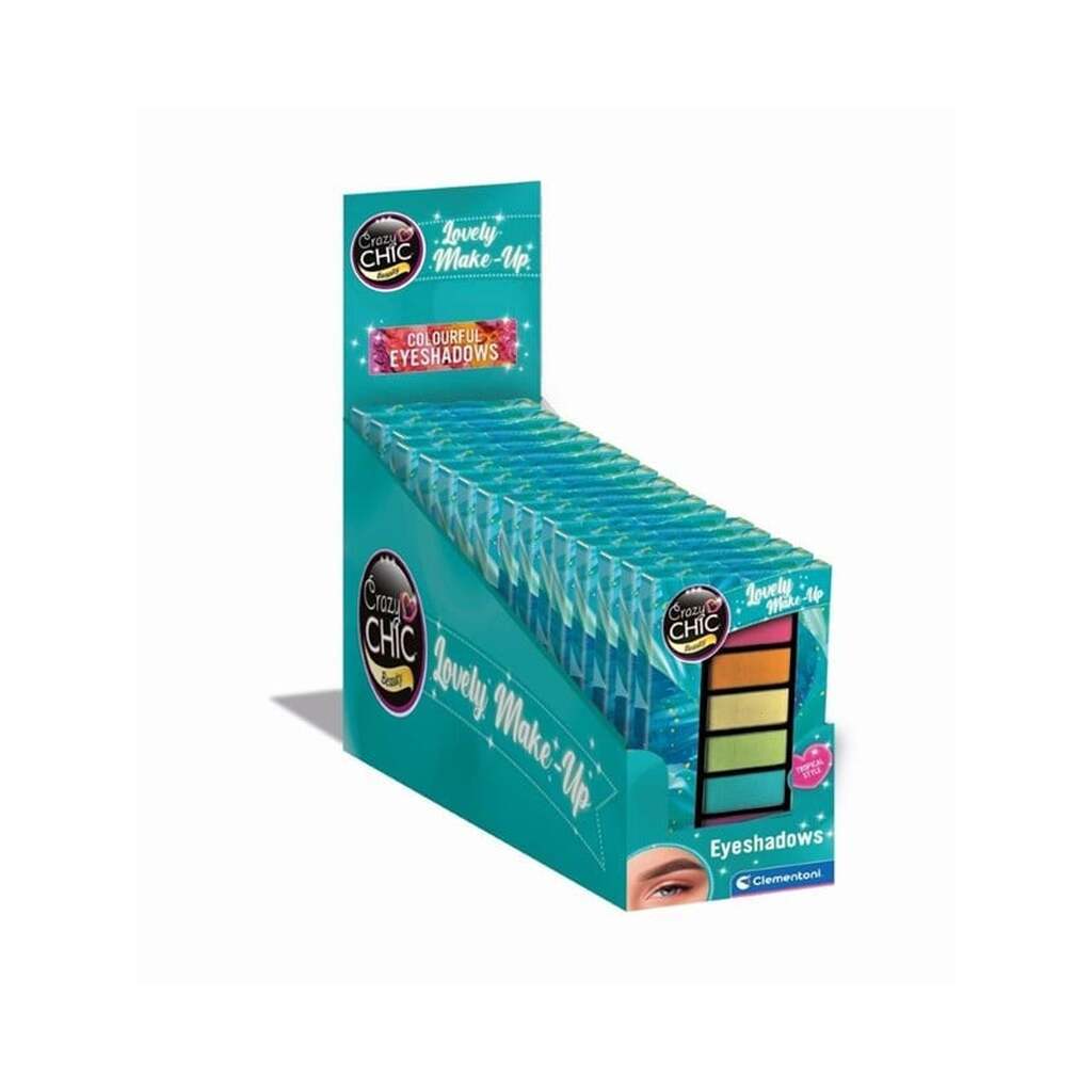 Clementoni Crazy Chic Eyeshadow Tropical 8pcs.