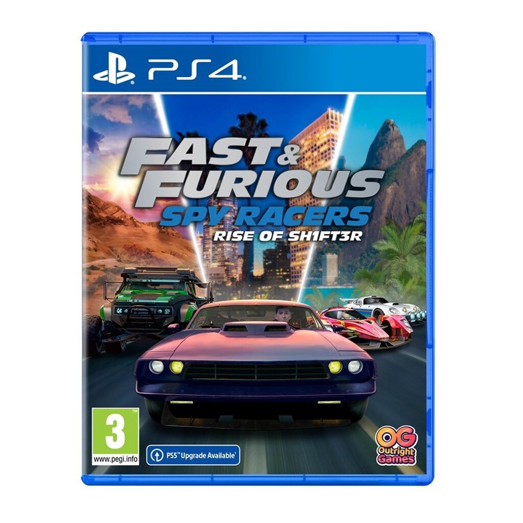 Fast &amp; Furious: Spy Racers Rise Of SH1FT3R - Sony PlayStation 4 - Racing