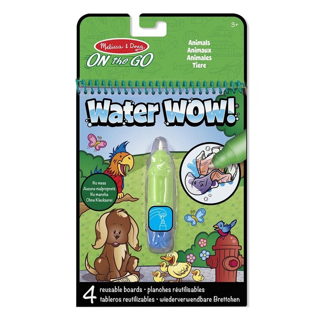 Melissa &amp; Doug Water WOW! Animals - ON the GO Travel Activity
