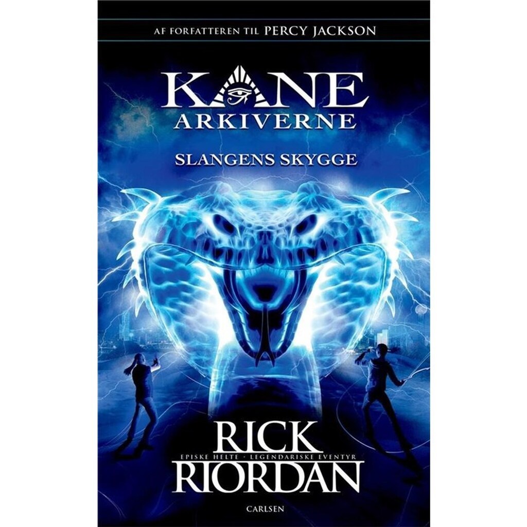 Kane Arkiverne (3) - Slangens skygge - Børnebog - Hardcover