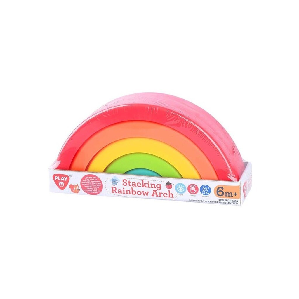 PLAY Stack Rainbow Color 5pcs.