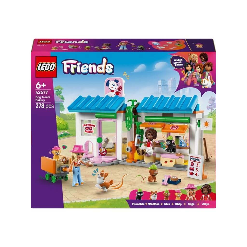 LEGO Friends 42677 Hundegodbids-bageri