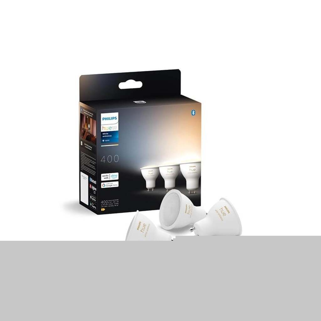 Philips Hue White Ambiance GU10 Spot - 3-Pakke