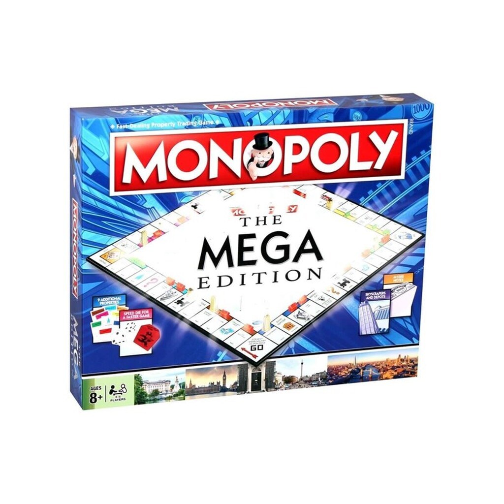 Winning Moves Monopoly Mega Edition (English)