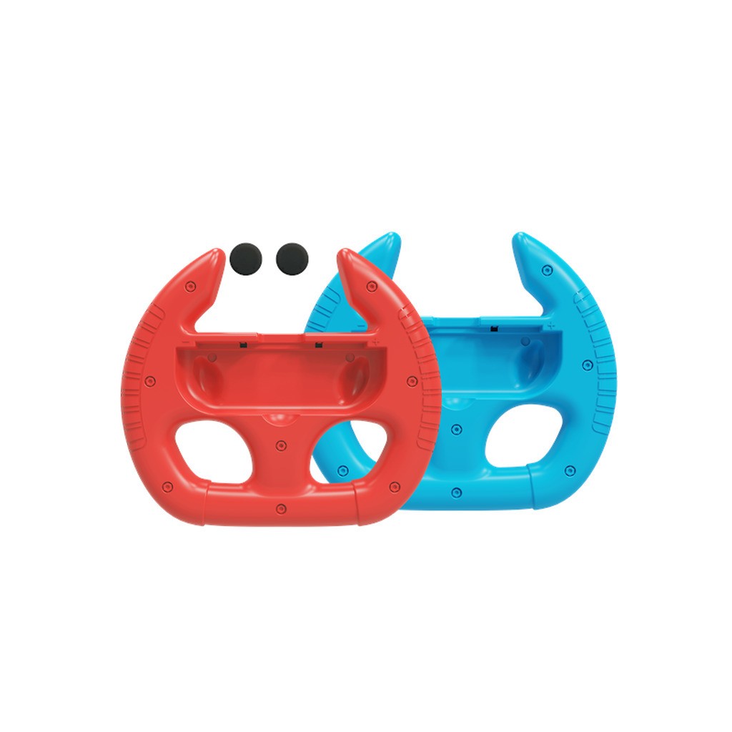 STEALTH Joy-Con Racing Wheels for Nintendo Switch Twin Pack Red/Blue - Miscellaneous Wheel - Nintendo Switch
