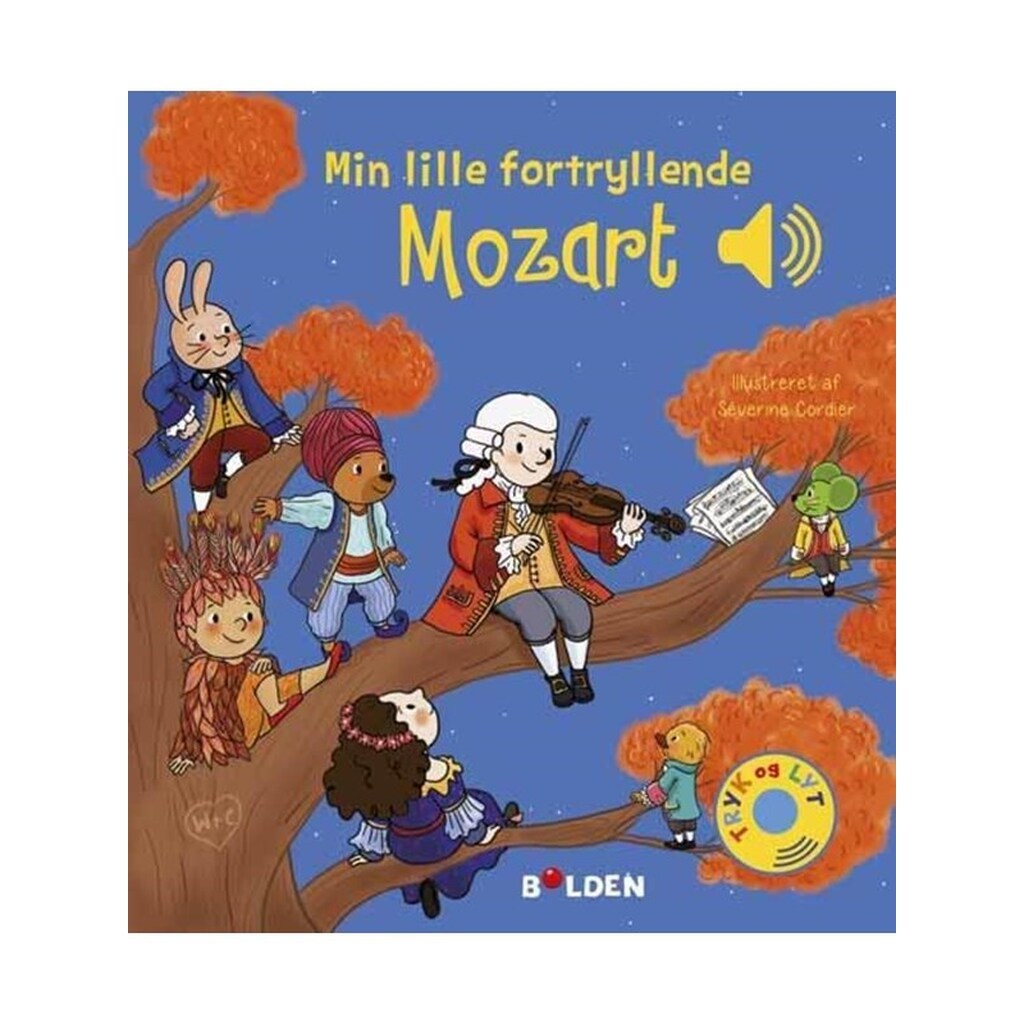 Min lille fortryllende Mozart - Børnebog - Board books