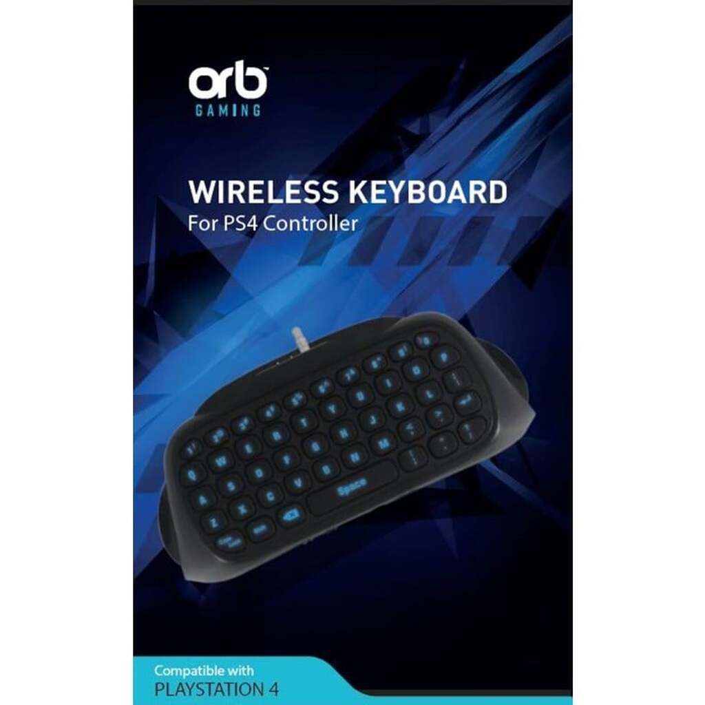 Orb PlayStation 4 Controller Keyboard - Wireless Keyboard - Sony PlayStation 4
