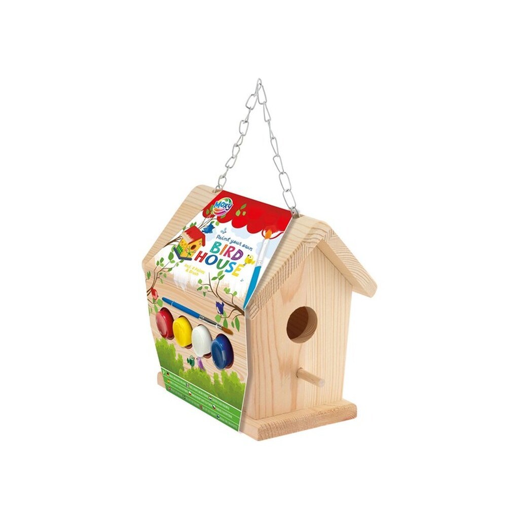Creative Craft Group Paint Your Own Birdhouse Paint Set