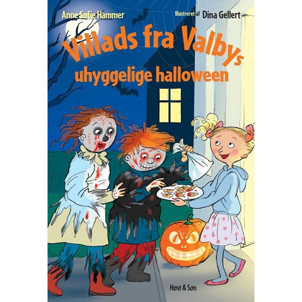 Villads fra Valbys uhyggelige halloween - Børnebog - Hardcover