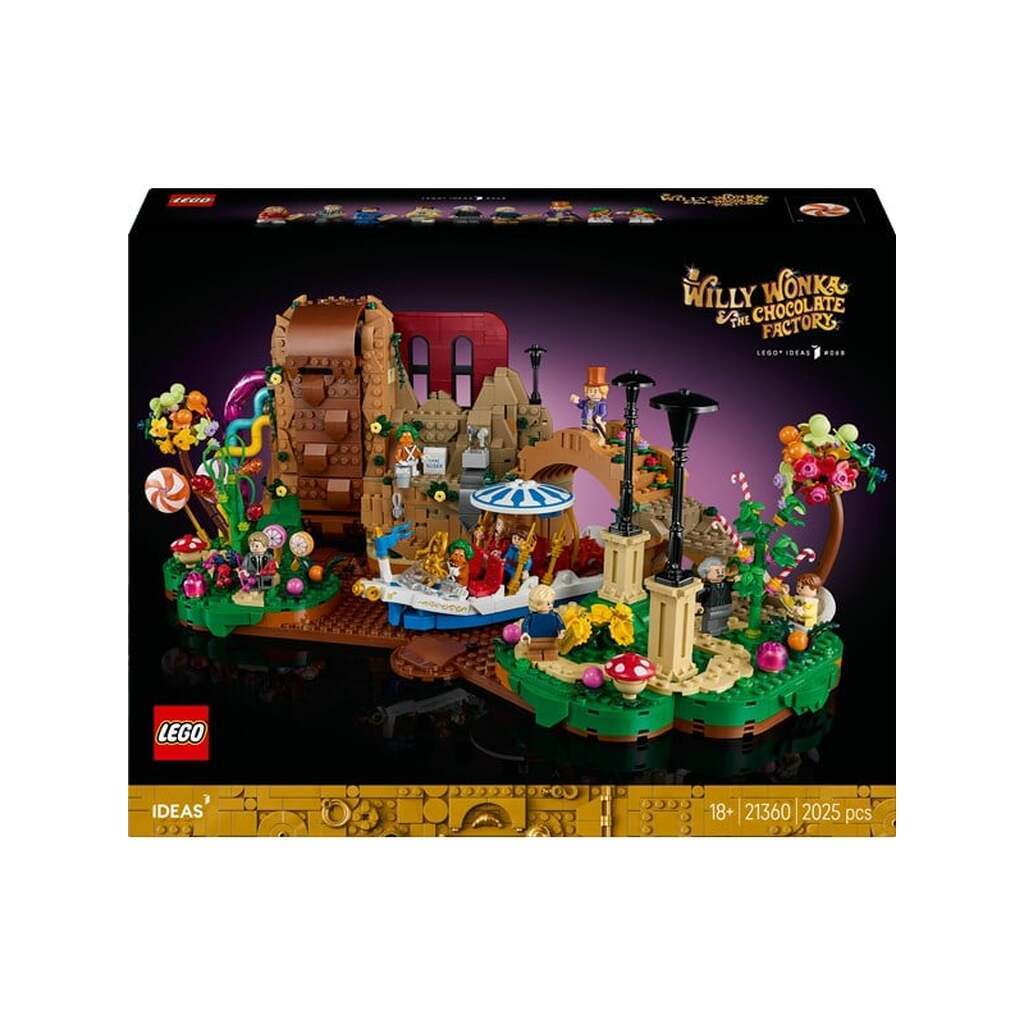 LEGO Ideas 21360 Willy Wonka og chokoladefabrikken
