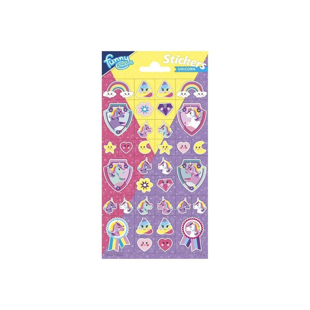 Totum Sticker sheet Glitter - Unicorn