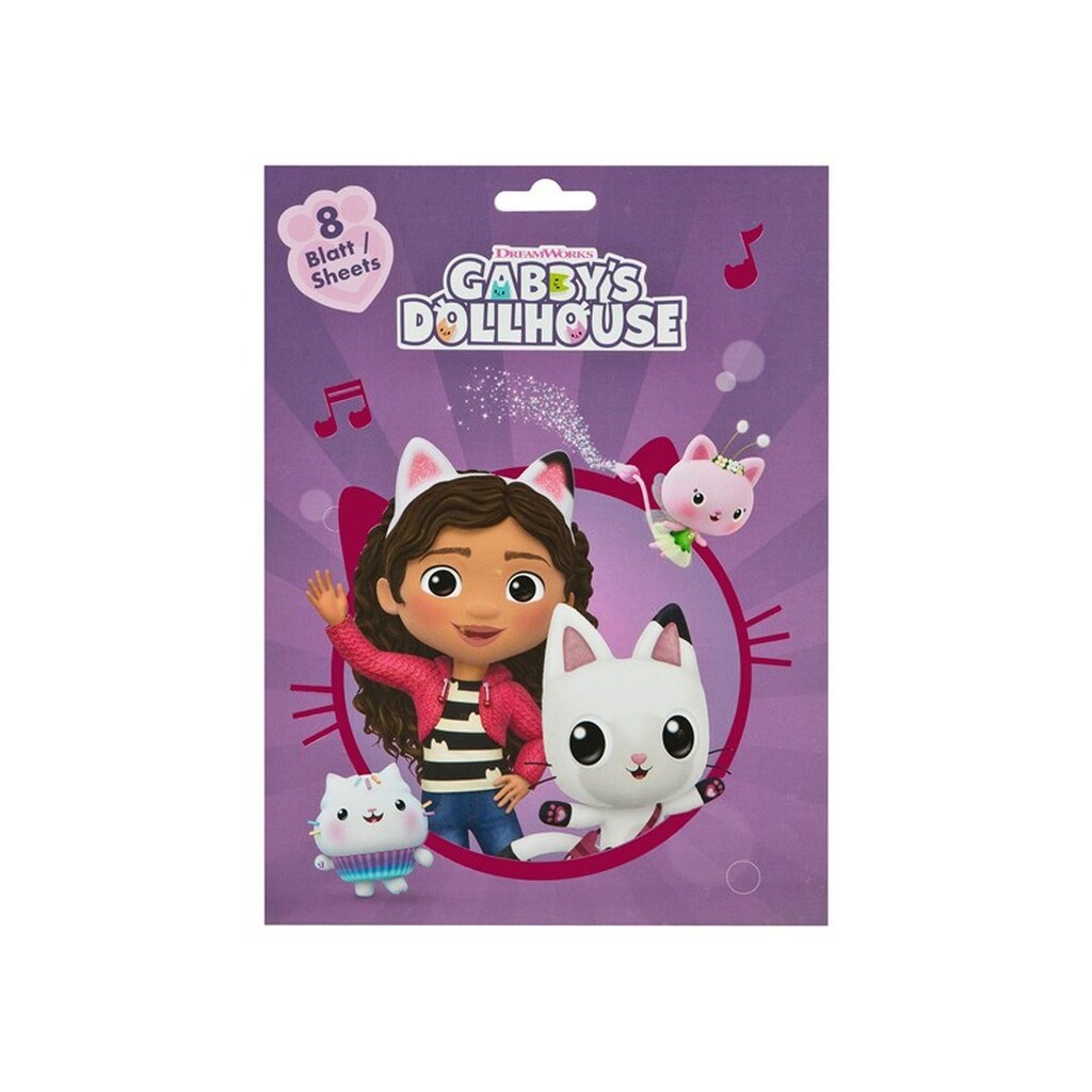 Gabby&apos;s Dollhouse Klistermærke-Bog
