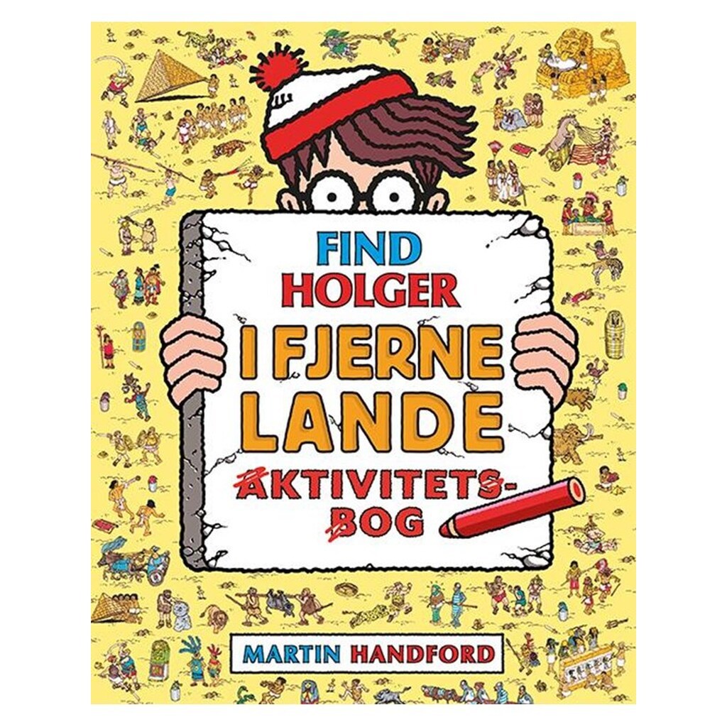 Find Holger - I fjerne lande - Aktivitetsbog - Børnebog - Pocketbog