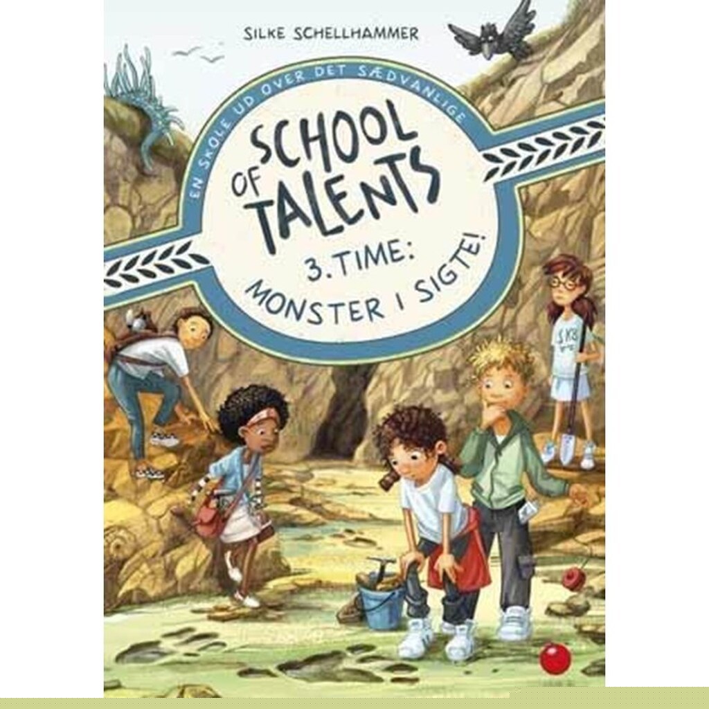 School of Talents 3. time: Monster i sigte! - Børnebog - Hardcover