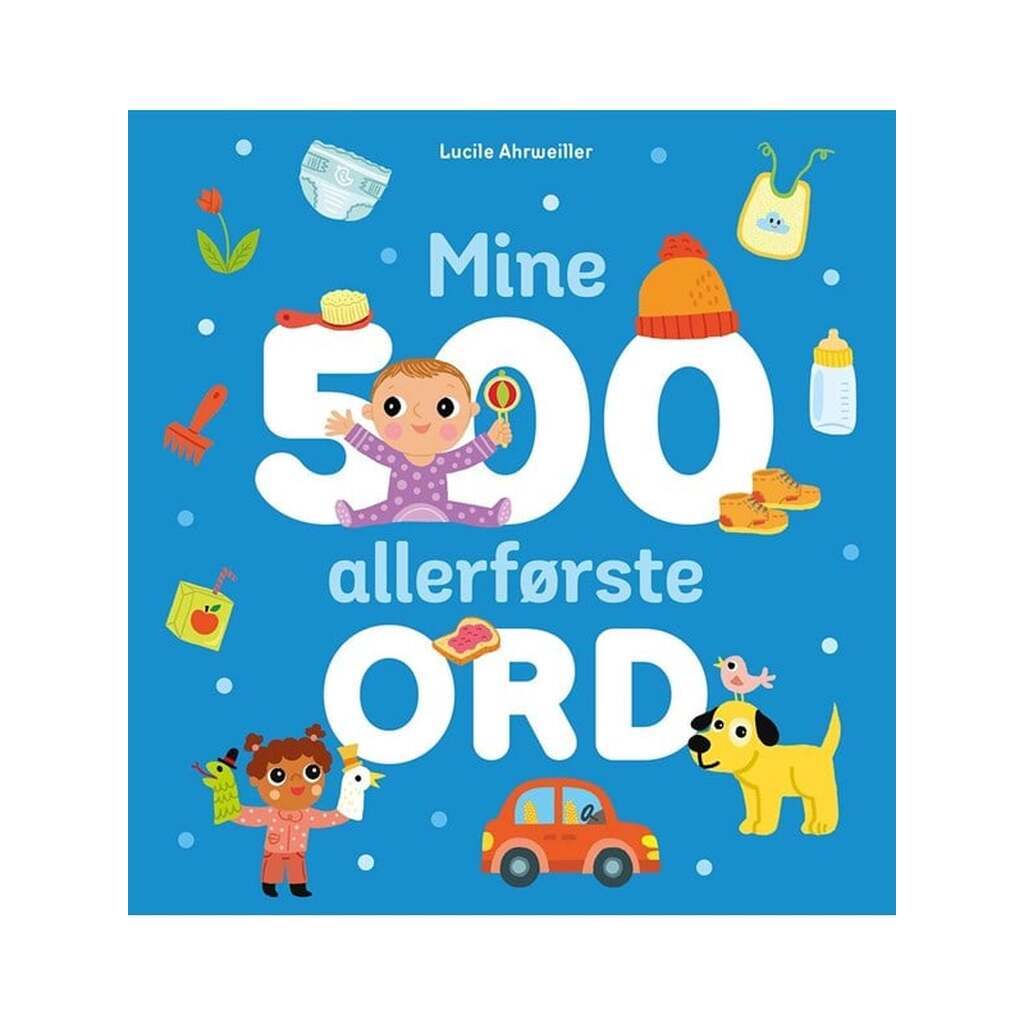 Mine 500 allerførste ord - Børnebog - Papbog