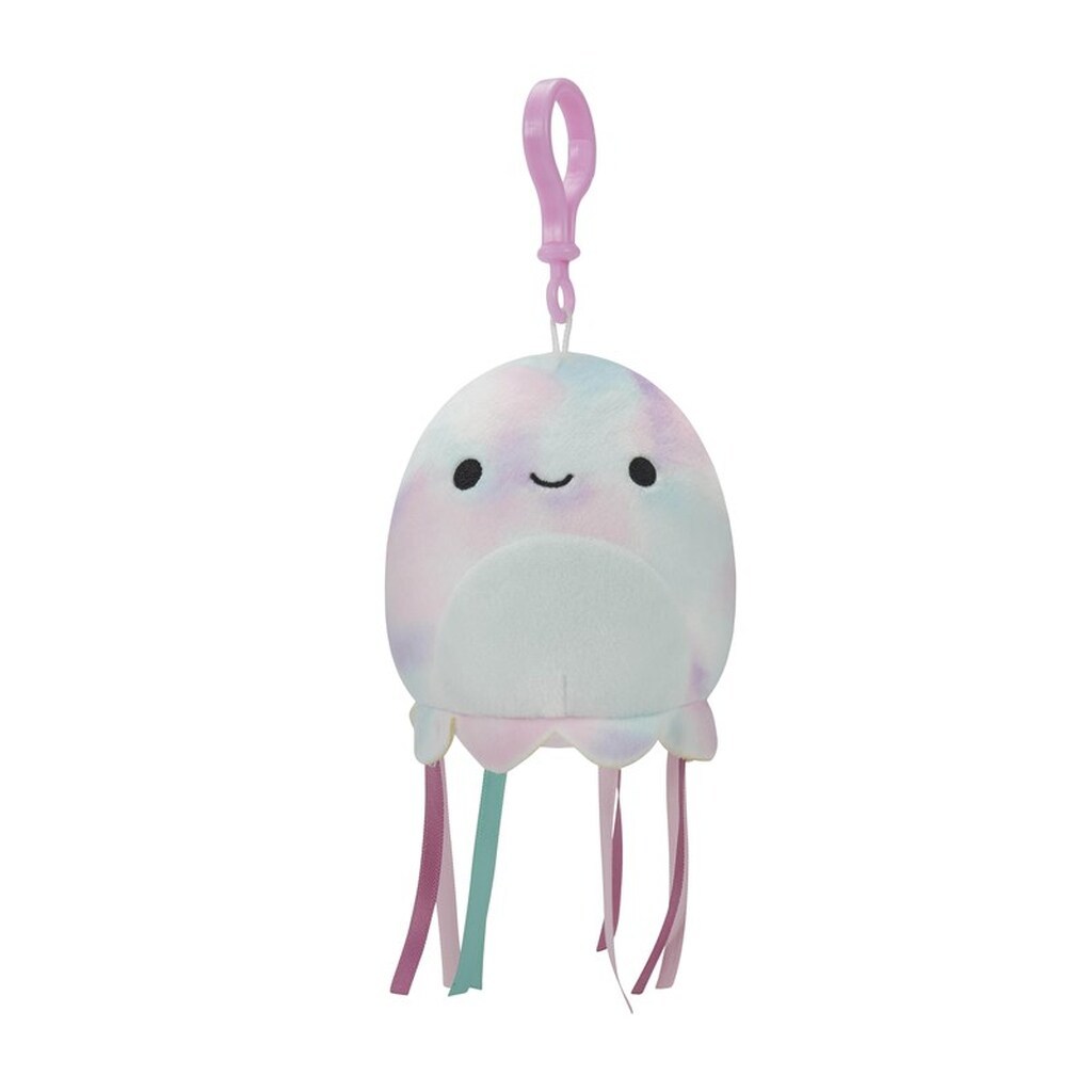 Squishmallows - 9 cm Plush P14 Clip On - Krissa the Jellyfish