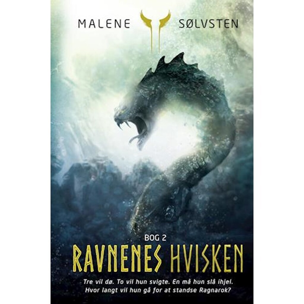 Ravnenes hvisken - bog 2 - Ungdomsbog - hardcover
