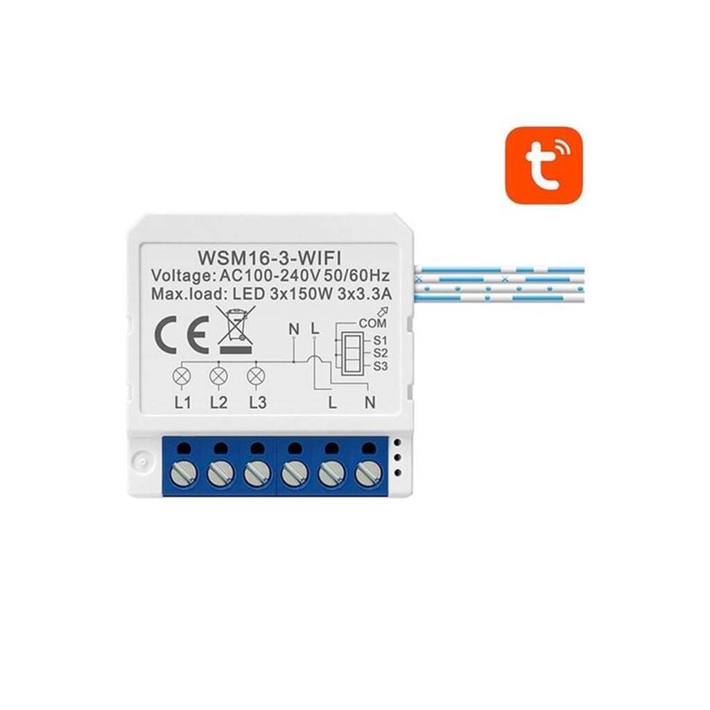 Avatto Smart Switch Module WiFi WSM16-W3 TUYA
