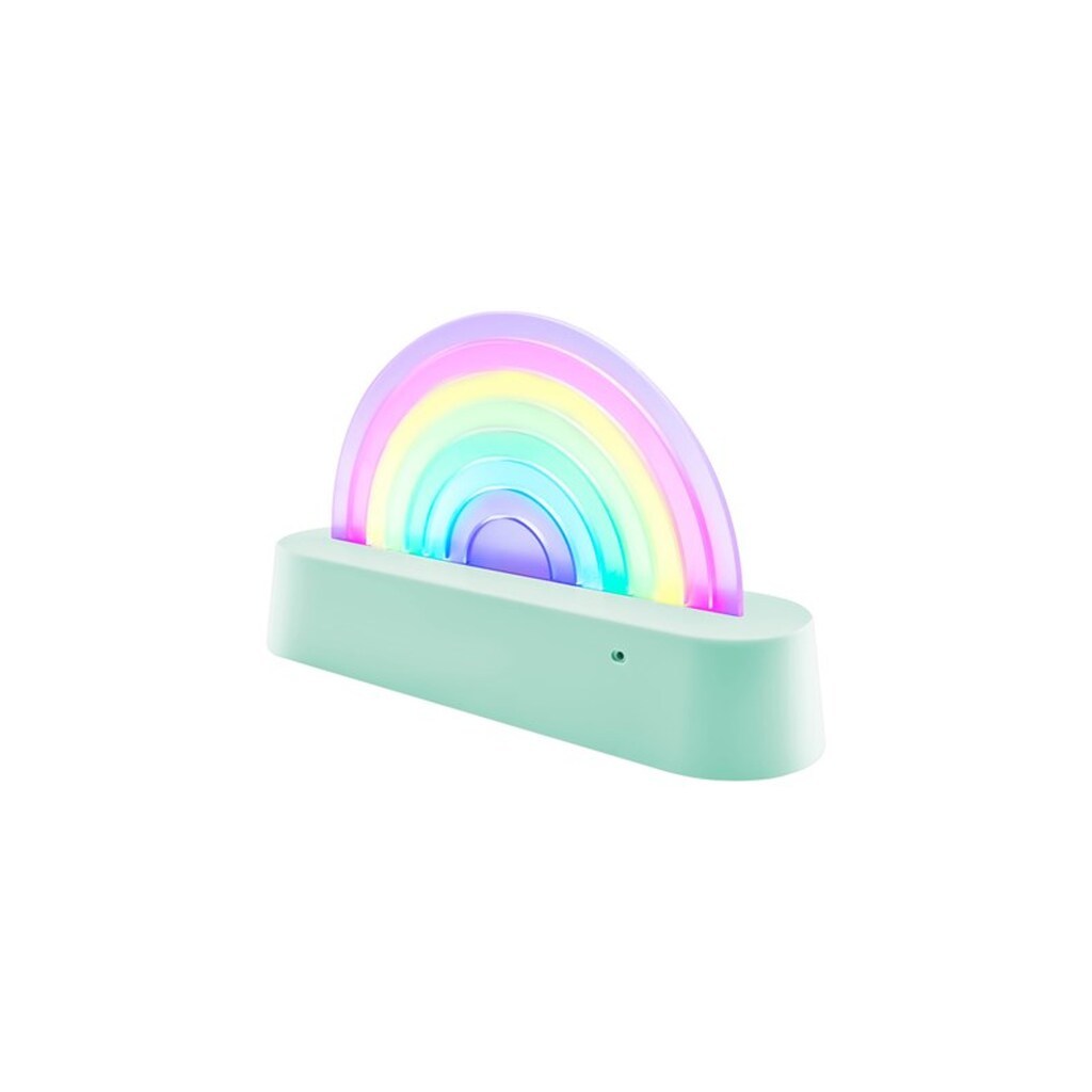 Lalarma Regnbue lampe - Mint