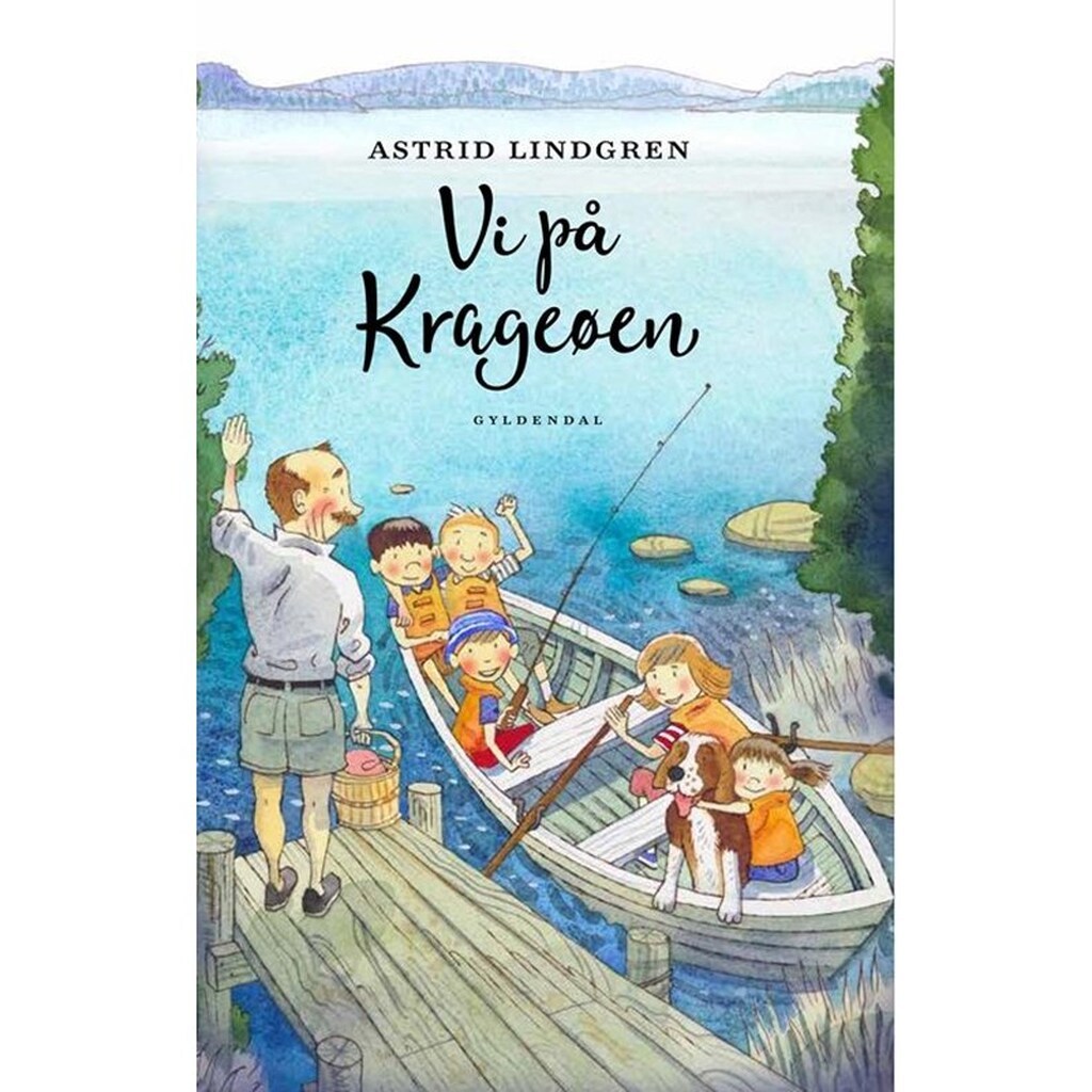 Vi på Krageøen - Børnebog - Hardcover