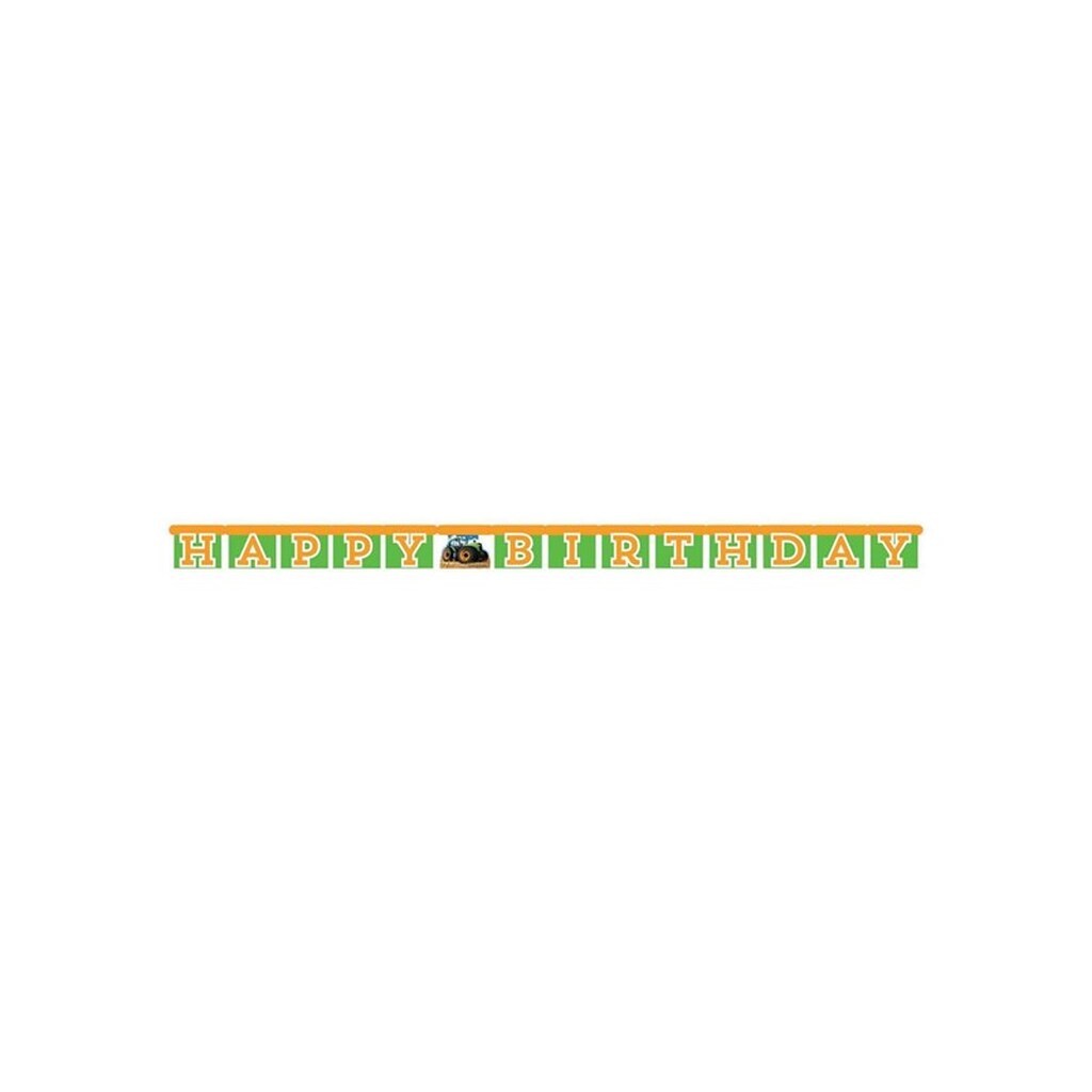 Haza Witbaard - Tractor Letter Garland Happy Birthday