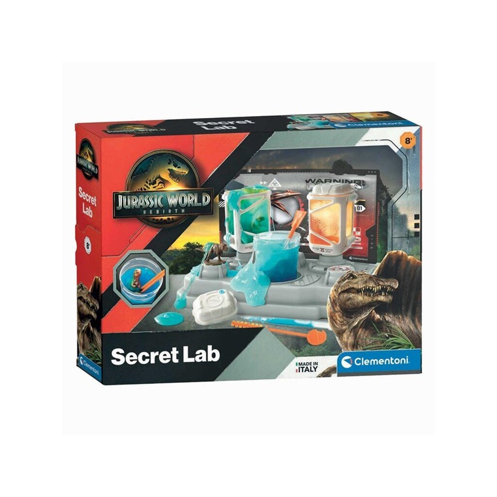 Clementoni - Jurassic World Secret Lab Slime Maker