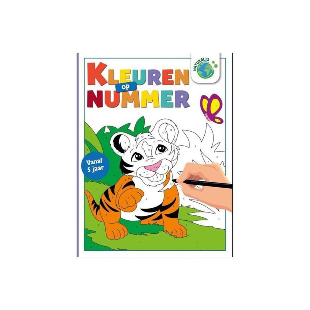 Wins Holland Color by Number Animals - Ages 5 and up