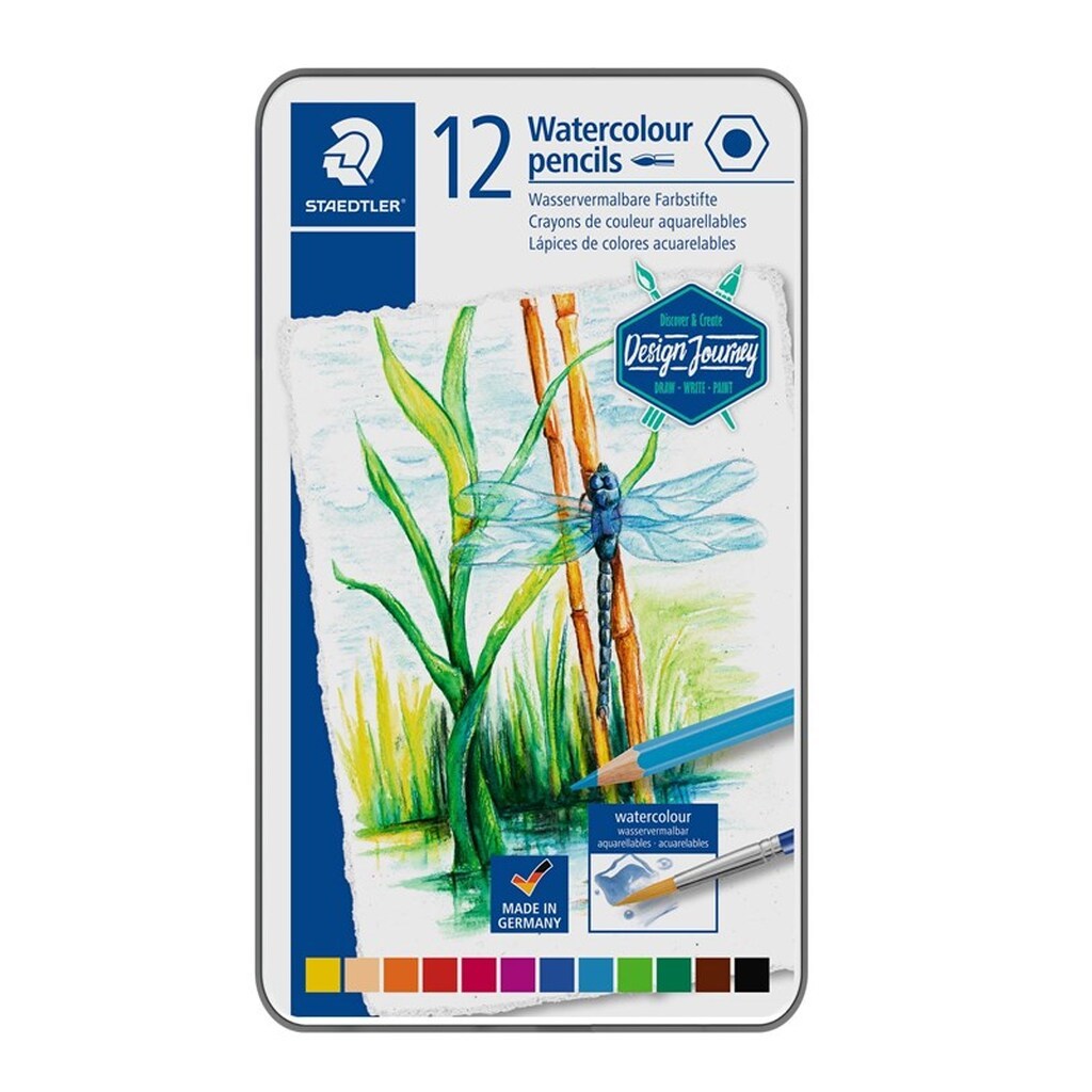 Staedtler Farveblyant Akv. 12 Stk. 100% PEFC