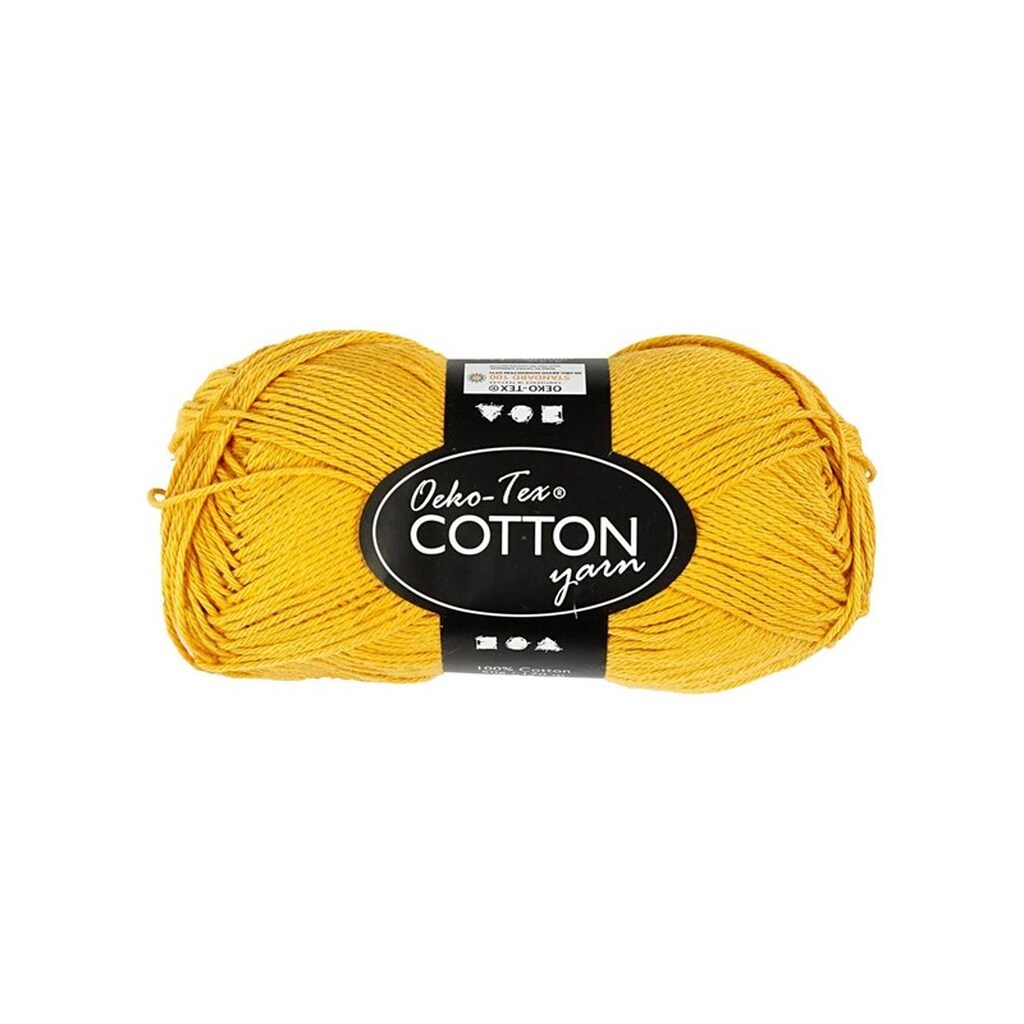 Creativ Company Cotton yarn Curry 50gr 170m