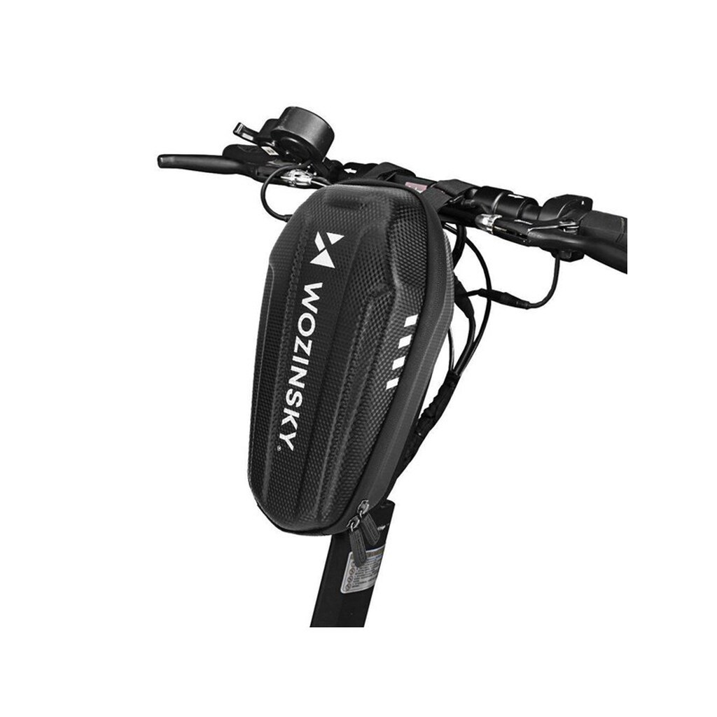 Wozinsky  Waterproof Scooter Handlebar Bag 3L Black (WSB4BK)