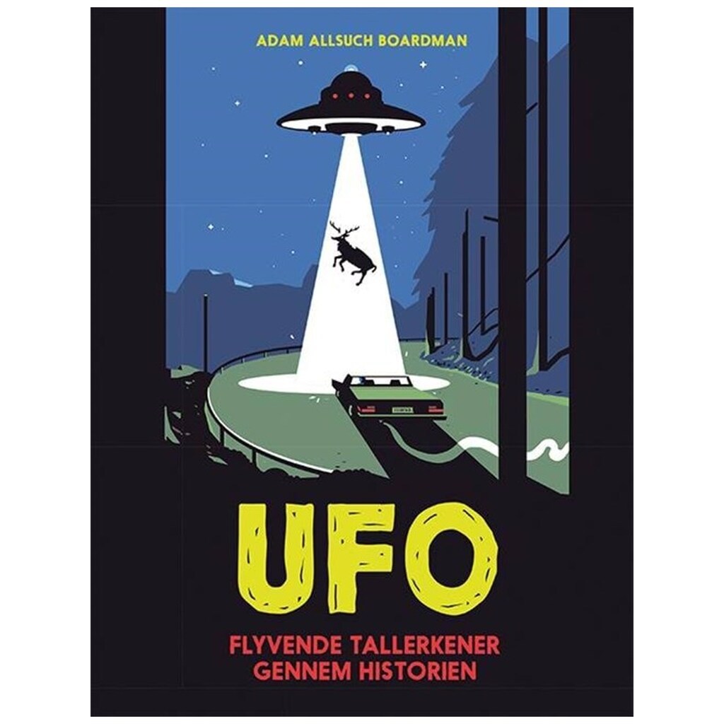 UFO - flyvende tallerkner gennem historien - Børnebog - Hardback