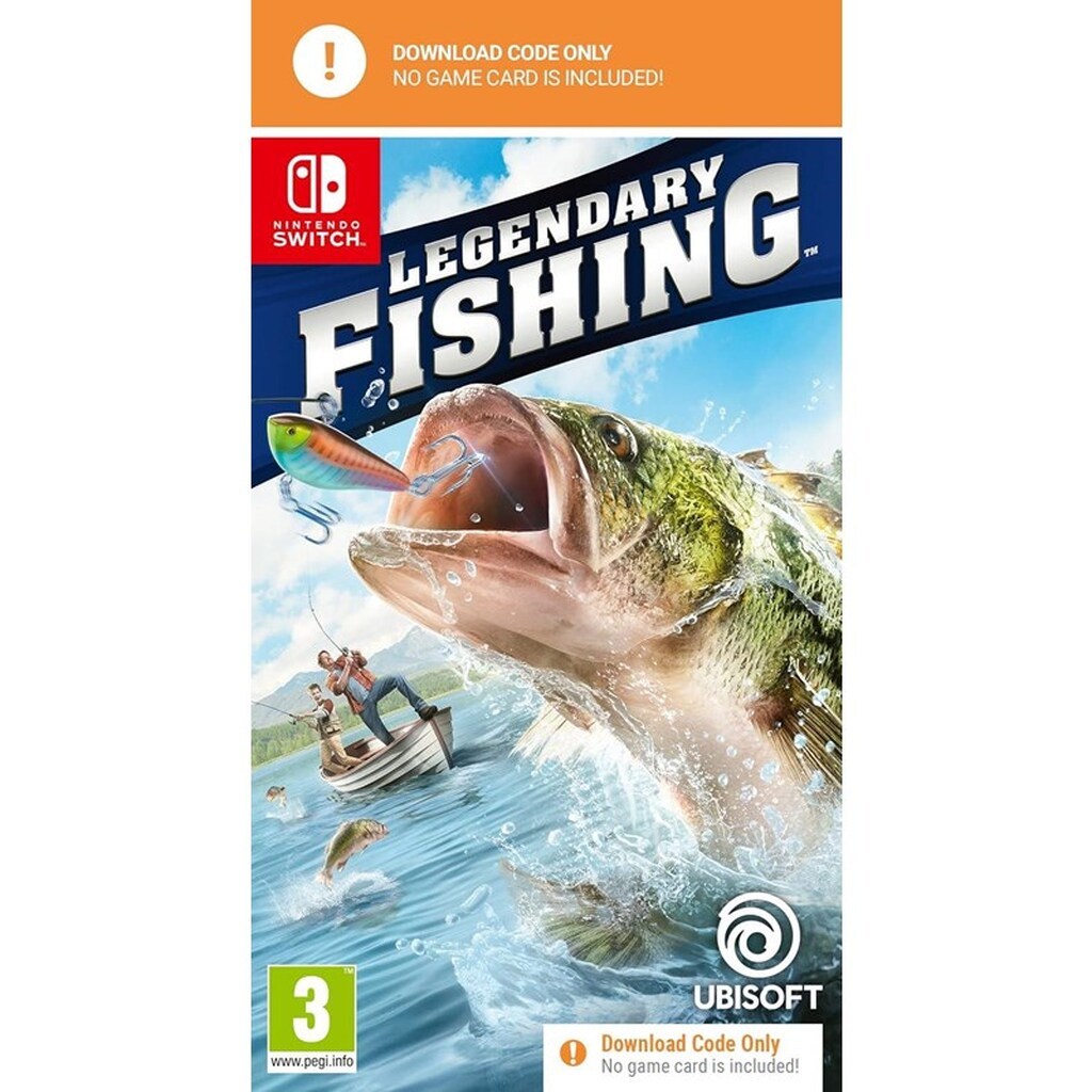 Legendary Fishing (Code in a Box) - Nintendo Switch - Simulator