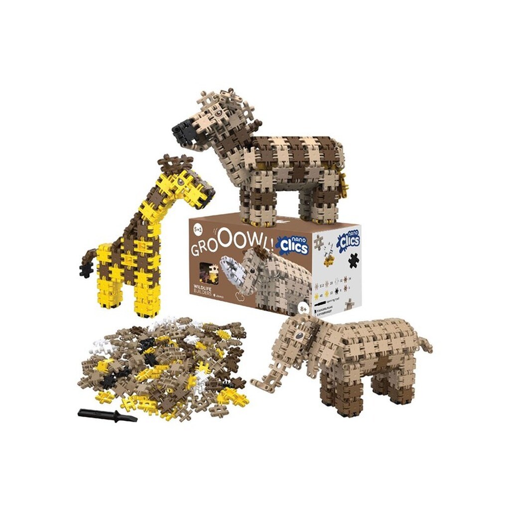 Clics - Nano  - Wildlife 250 pcs.