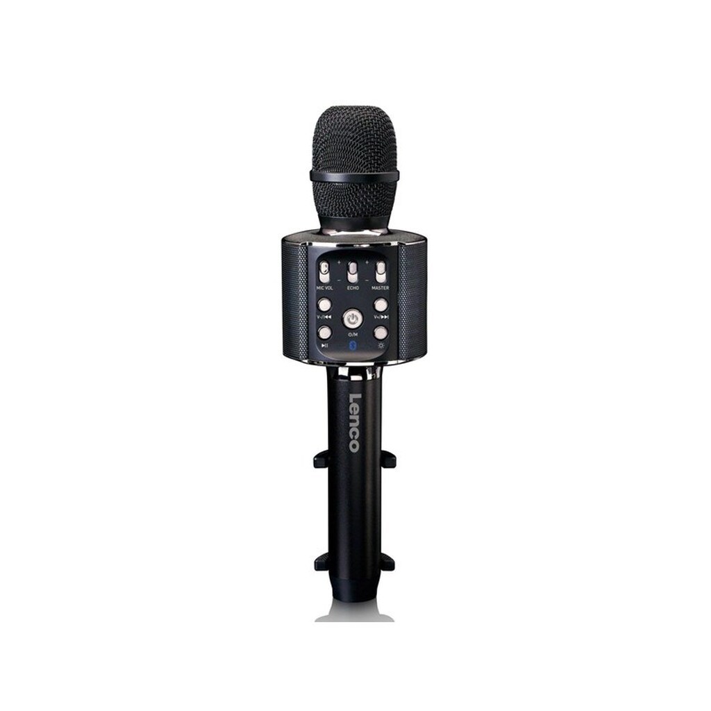 Lenco BT Mic. And speaker with lights - Black