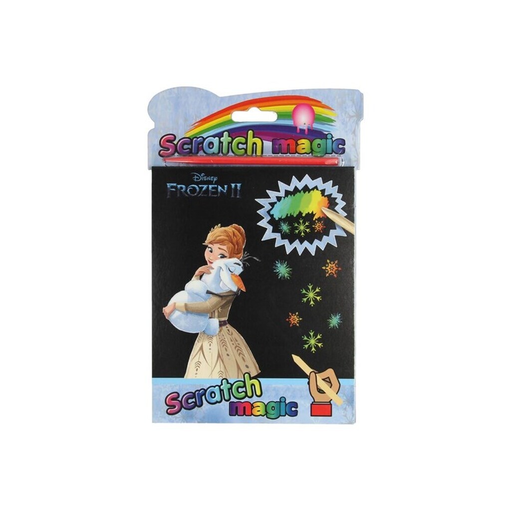 Boek Specials Nederland BV Walt Disney Magic Scratch Block - Frozen