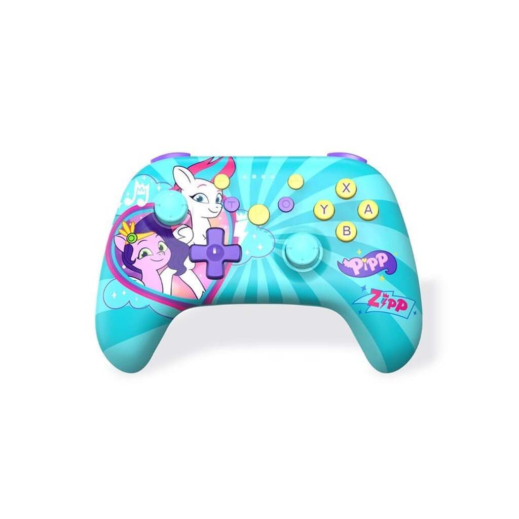 Freaks And Geeks Nintendo Switch/PC Nano Wireless Controller - My Little Pony Pipp + Zipp - Wireless Controller - Nintendo Switch