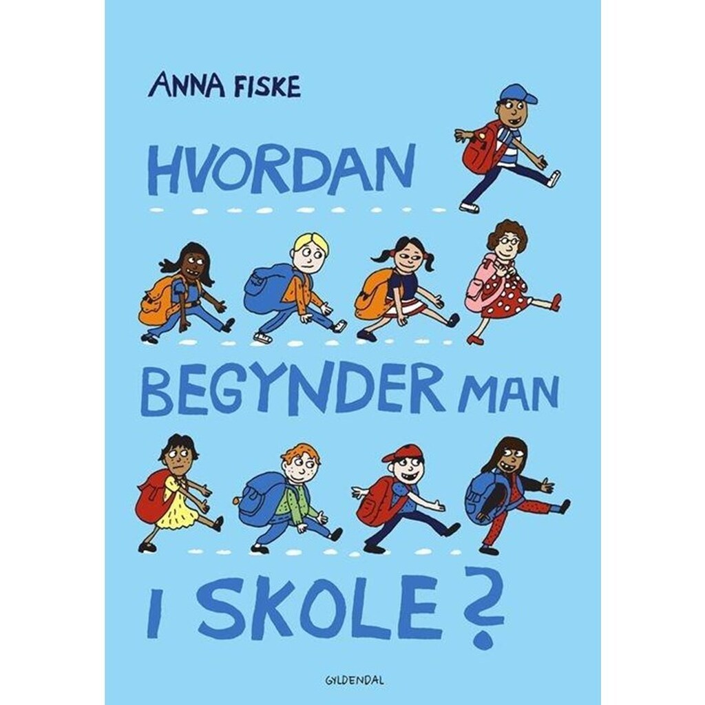 Hvordan begynder man i skole? - Børnebog - Hardcover