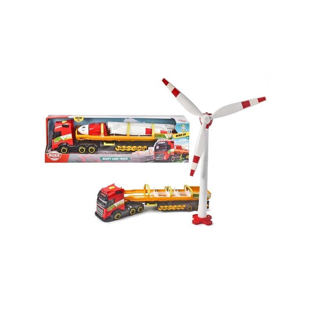 Dickie Volvo FH16 Truck incl. windmill w/lights and sound 40cm w/price tag