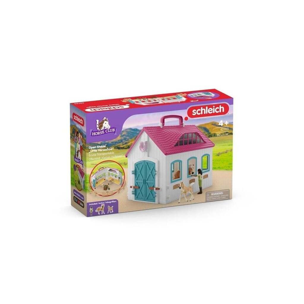 Schleich Open Stable Little Horseshoe