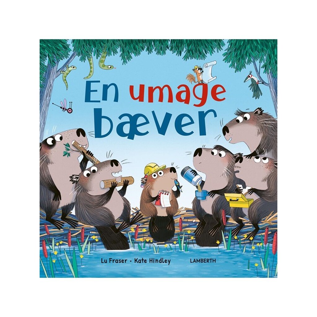 En umage bæver - Børnebog - Hardcover