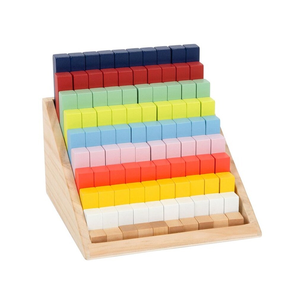 Small Foot - Wooden Calculation Blocks in Box 100