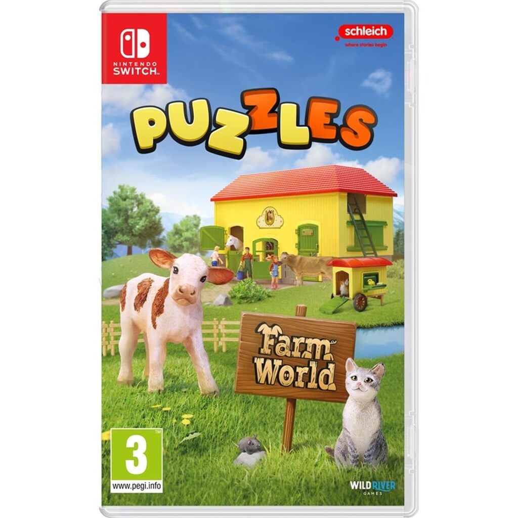 Schleich Puzzles FARM WORLD - Nintendo Switch - Puslespil
