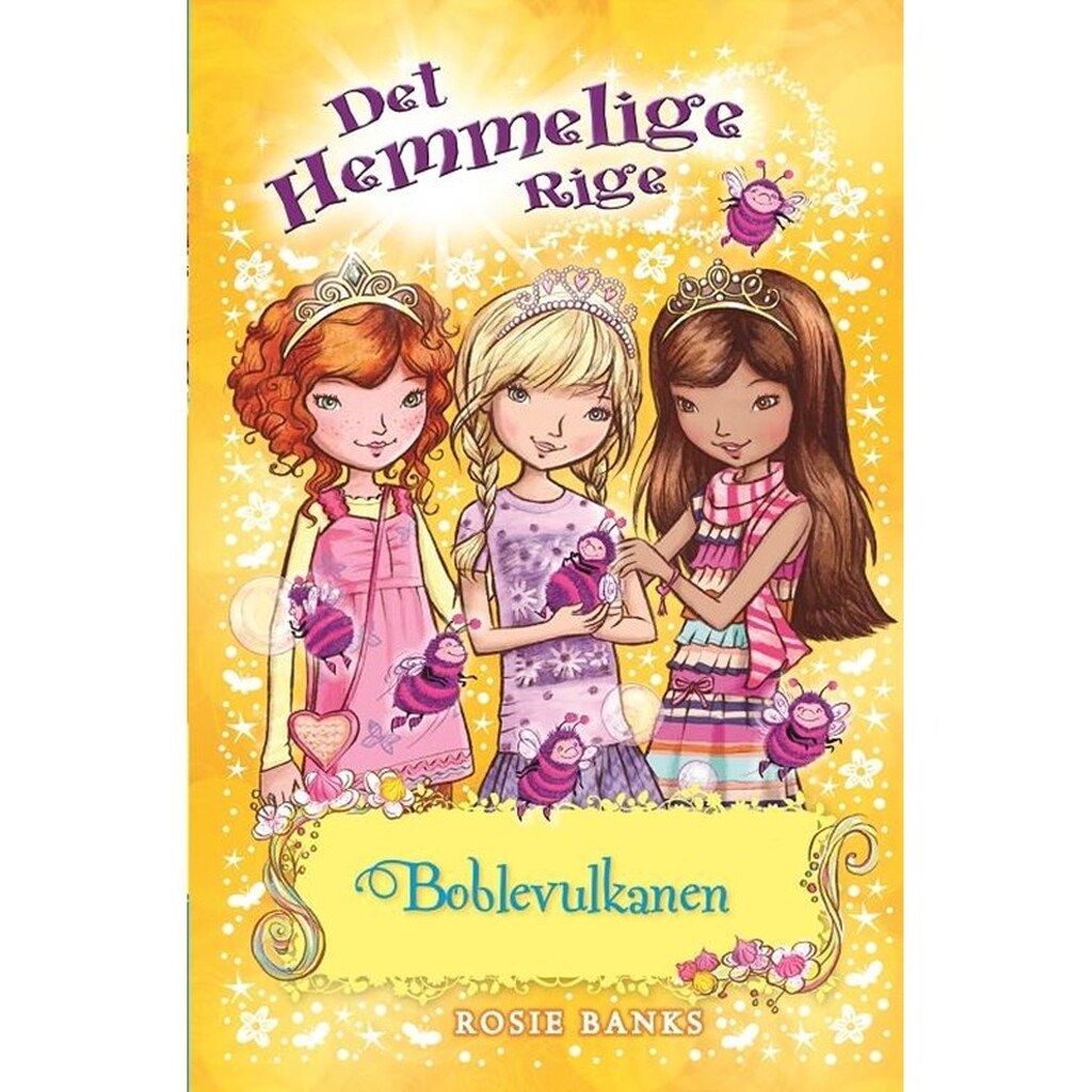 Det Hemmelige Rige 7: Boblevulkanen - Børnebog - Hardcover