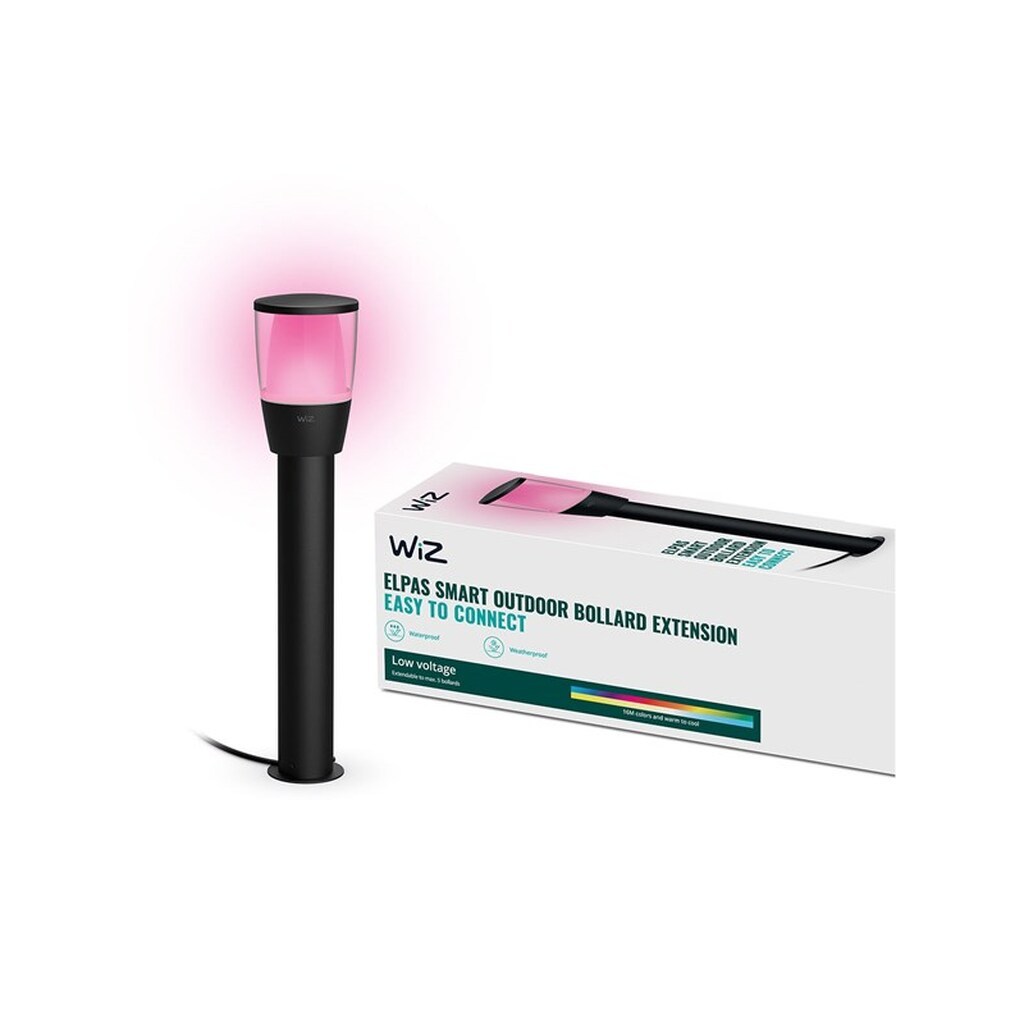 WiZ Smart Udendørs Elpas piedestal - forlænger, Justerbar hvidt &amp; farvet lys