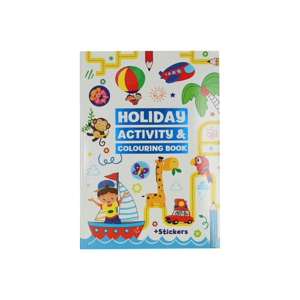 Wins Holland - Holiday Coloring and Activity Book with Stickers