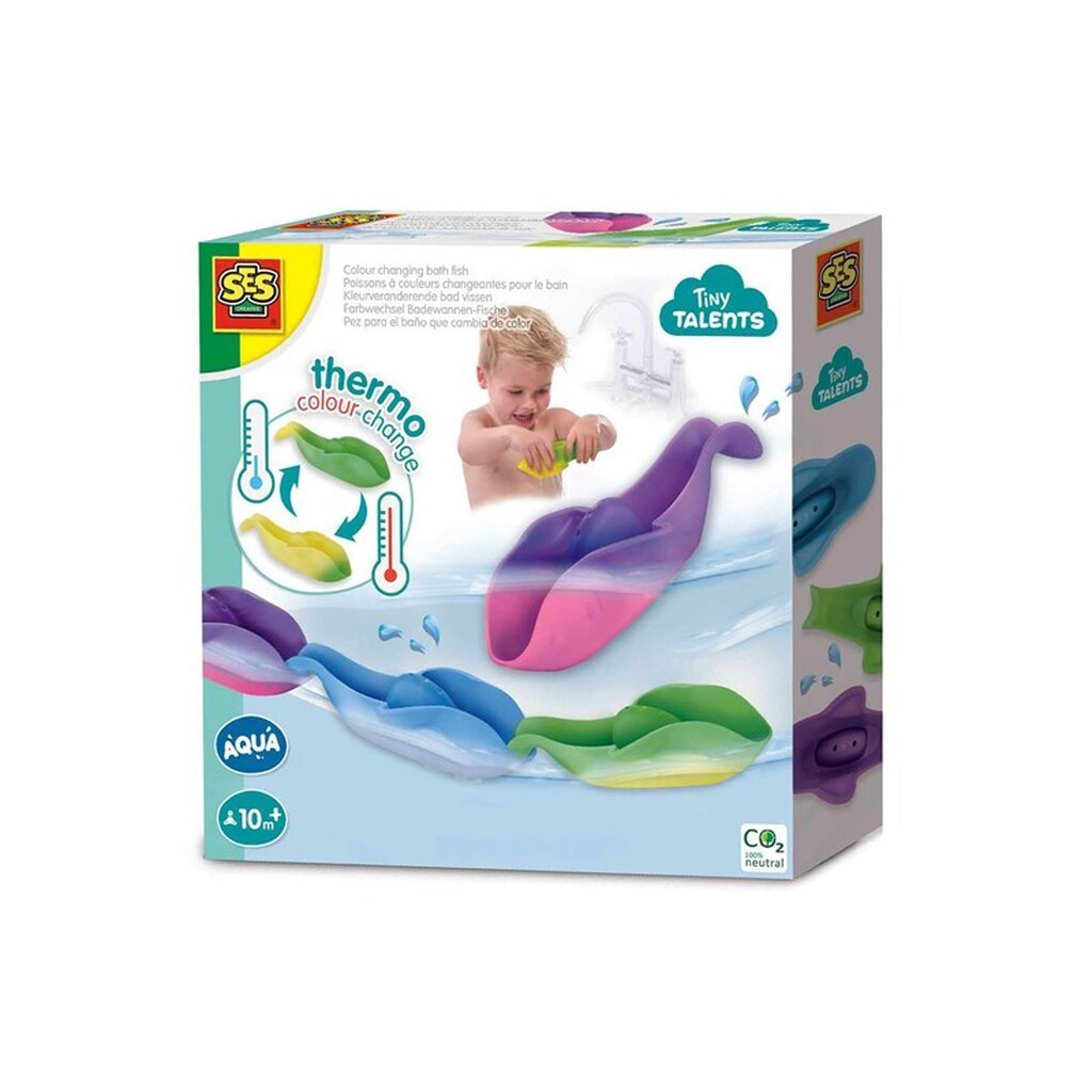 SES Creative Tiny Talents - Color Changing Bath Fish