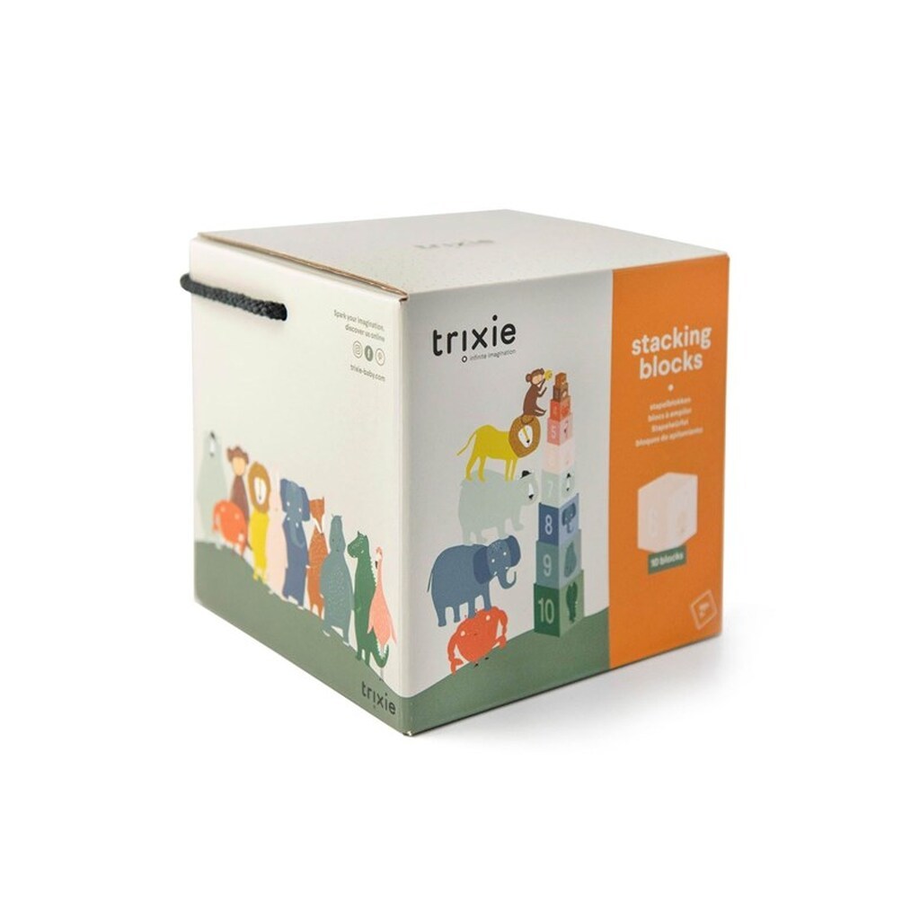Trixie Baby Trixie Stacking Blocks Animals