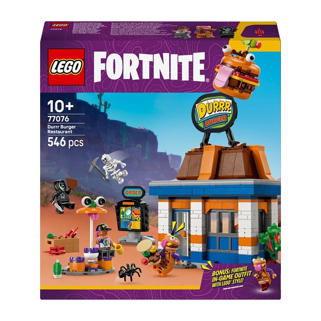 LEGO FORTNITE 77076 Durrr Burger-restaurant